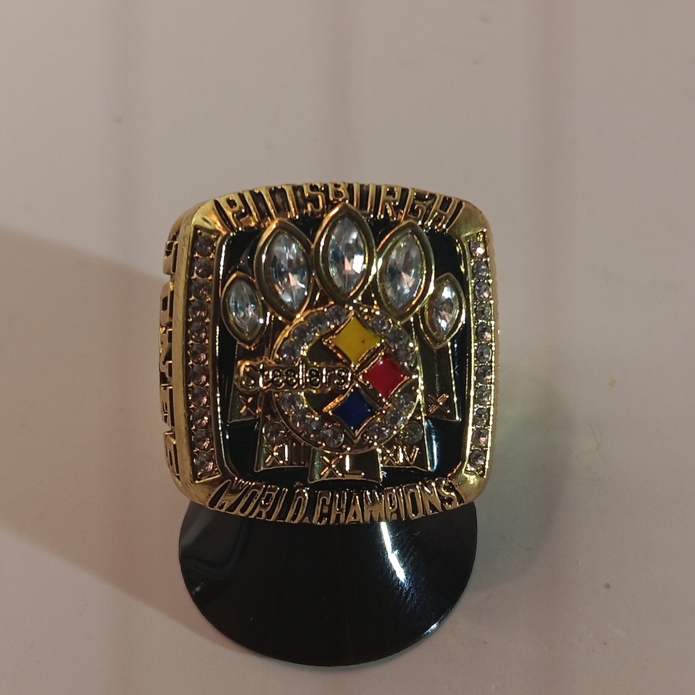 2005 Pittsburgh Steelers Collectible Super Bowl Ring Jones